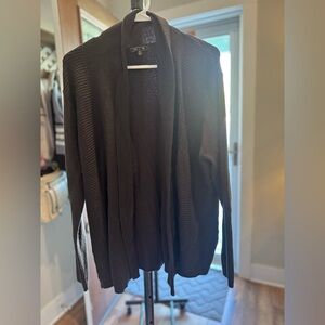 Elegant Charcoal Cardigan